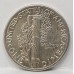 UNITED STATES OF AMERICA 1942P . ONE 1 DIME COIN . CLOSE TO BU